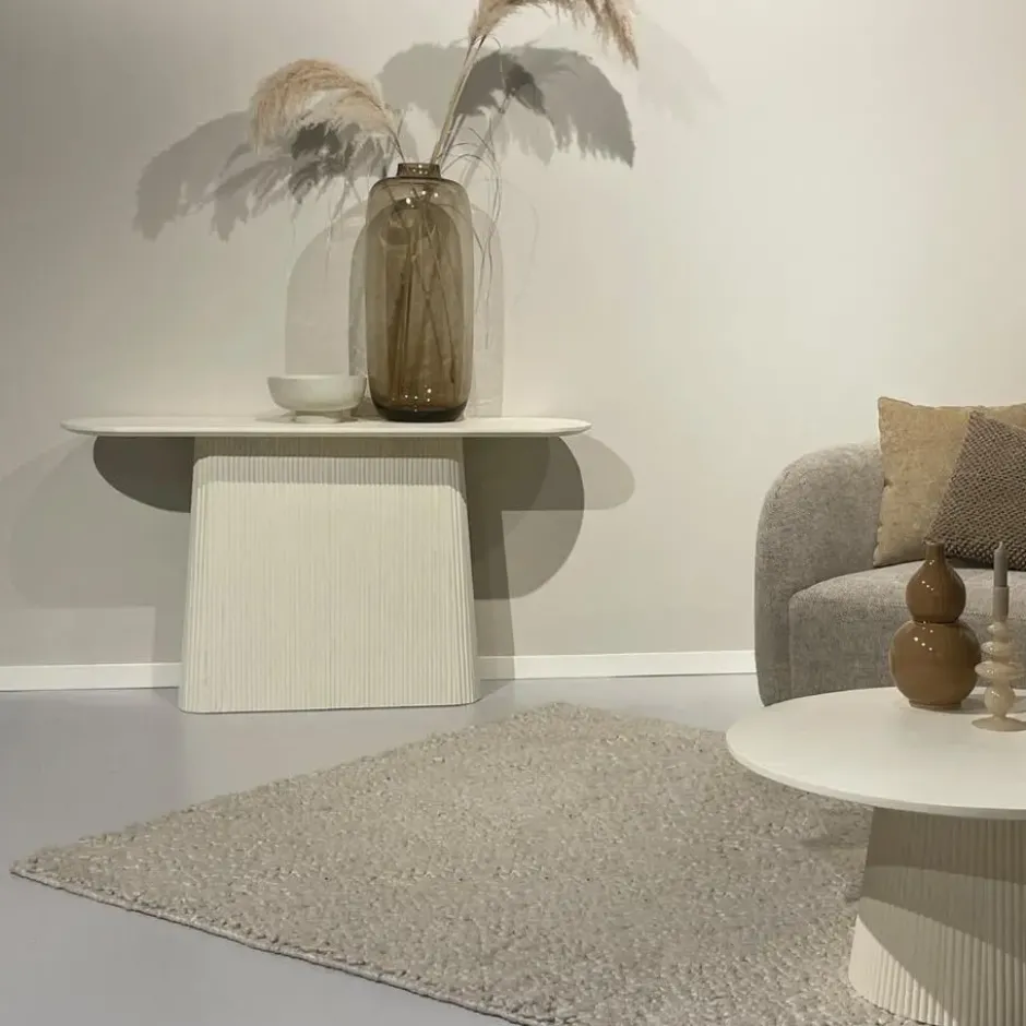 Livingfurn - Wandtafel - Patrice 140cm - Beige