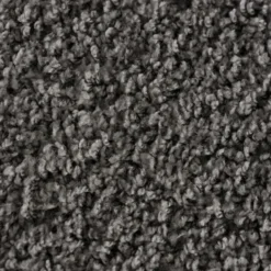 Loca Shaggy Rond Vloerkleed Hoogpolig Grijs - 150 CM Ø