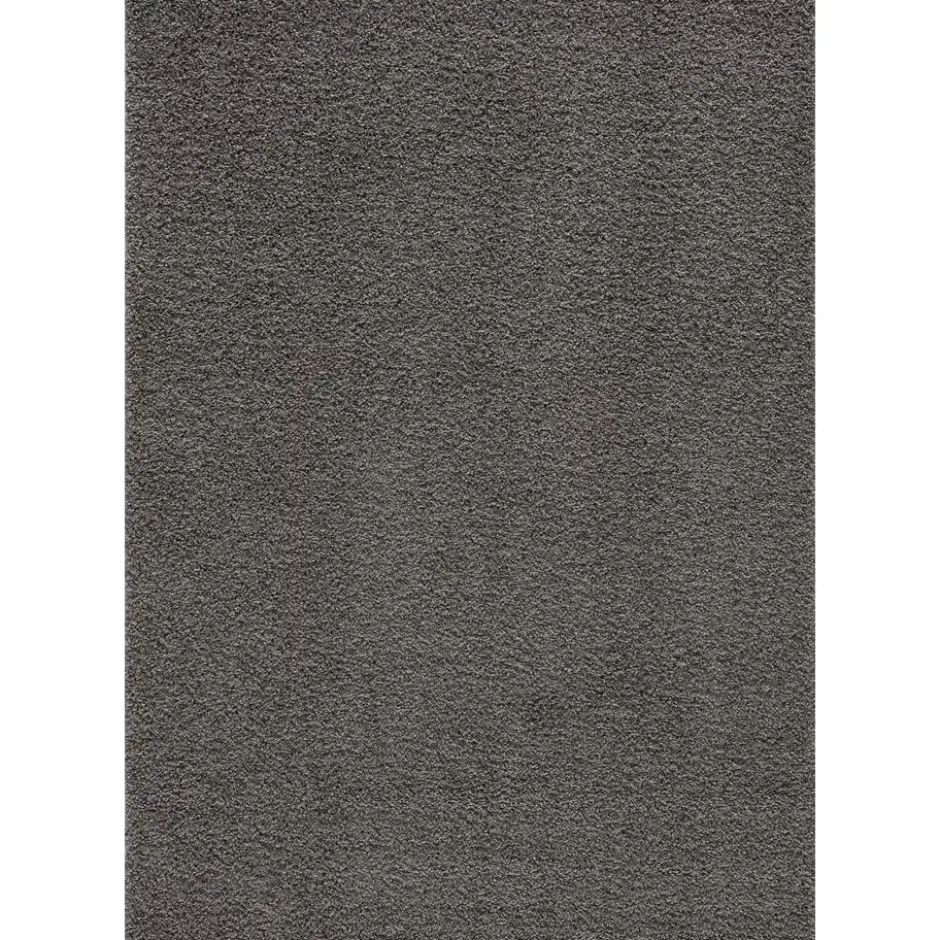 Loca Shaggy Vloerkleed Hoogpolig Grijs - 200x290 CM