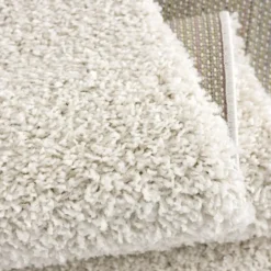 Loca Shaggy Vloerkleed Hoogpolig Creme - 300x400 CM