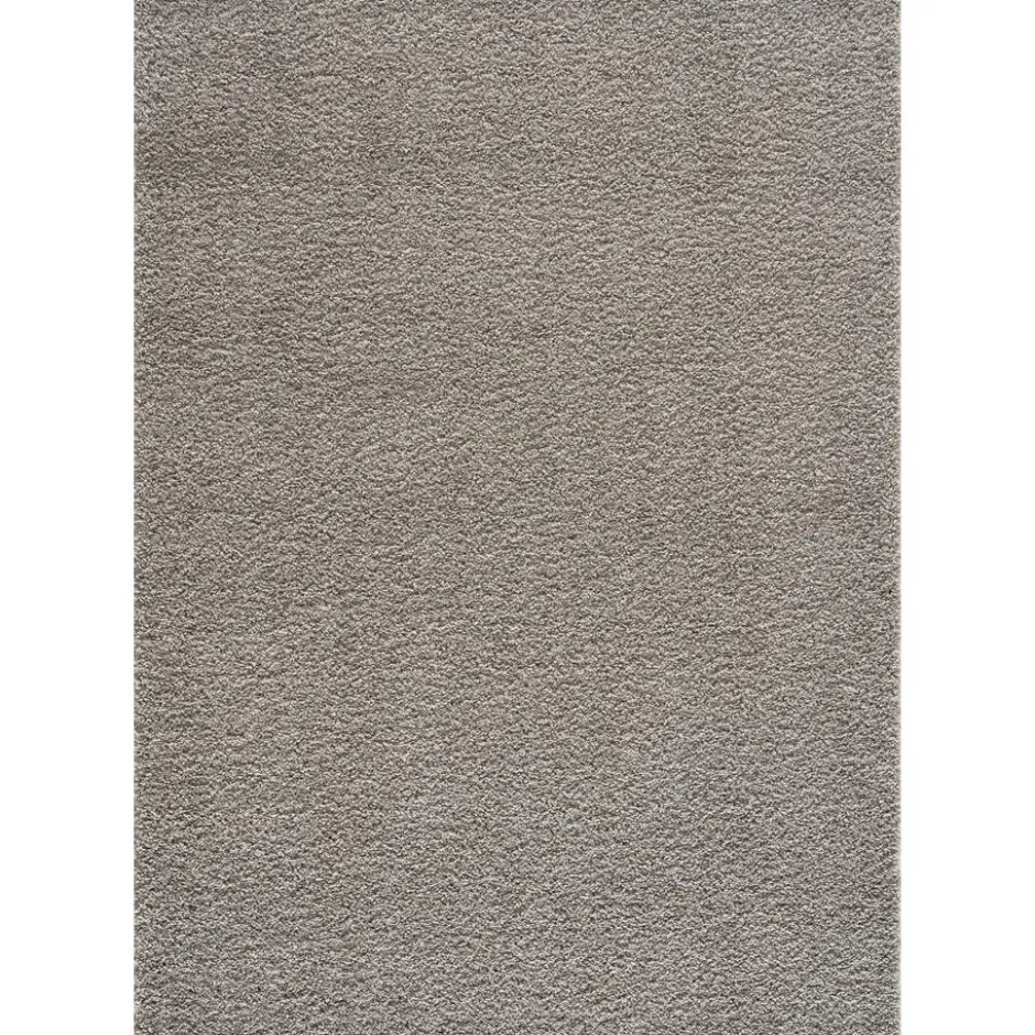 Loca Shaggy Vloerkleed Hoogpolig Lichtgrijs - 200x290 CM