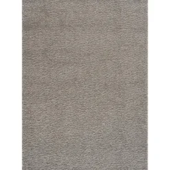 Loca Shaggy Vloerkleed Hoogpolig Lichtgrijs - 160x230 CM