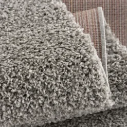 Loca Shaggy Vloerkleed Hoogpolig Lichtgrijs - 160x230 CM
