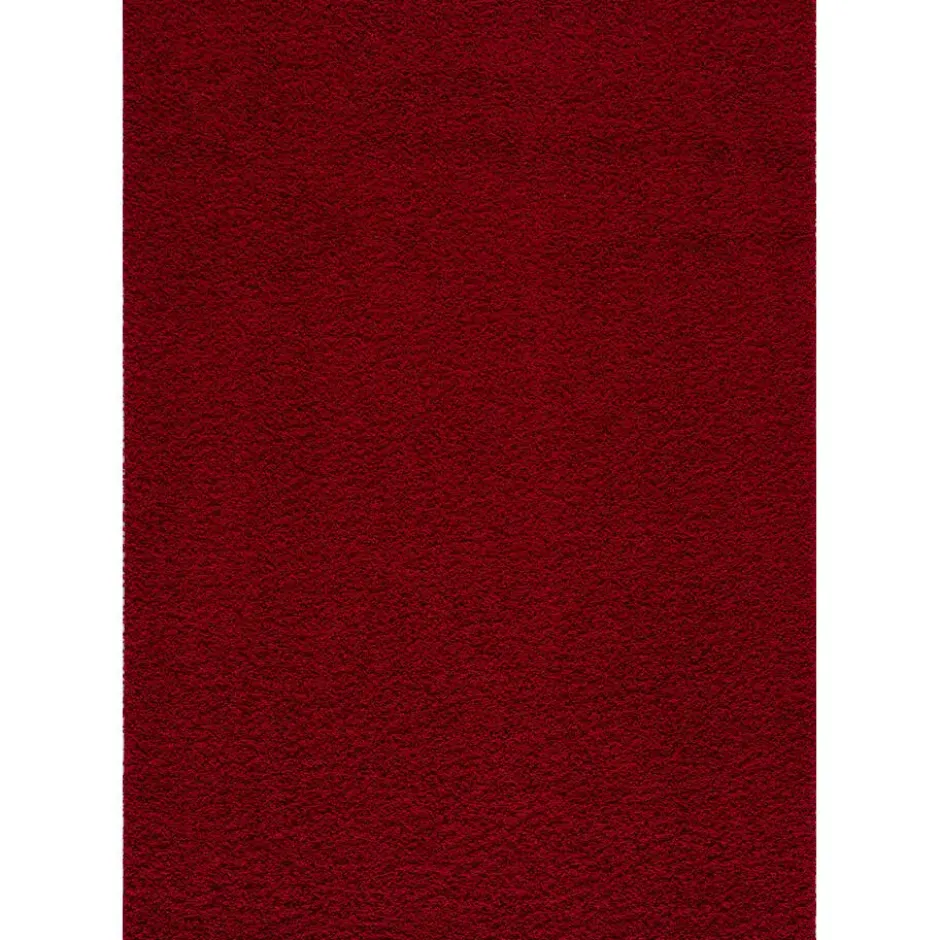 Loca Shaggy Vloerkleed Hoogpolig Rood - 140x200 CM