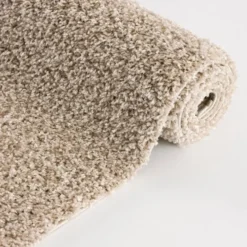 Loca Shaggy Vloerkleed Hoogpolig Beige - 120x170 CM