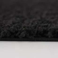 Loca Shaggy Vloerkleed Hoogpolig Zwart - 300x400 CM