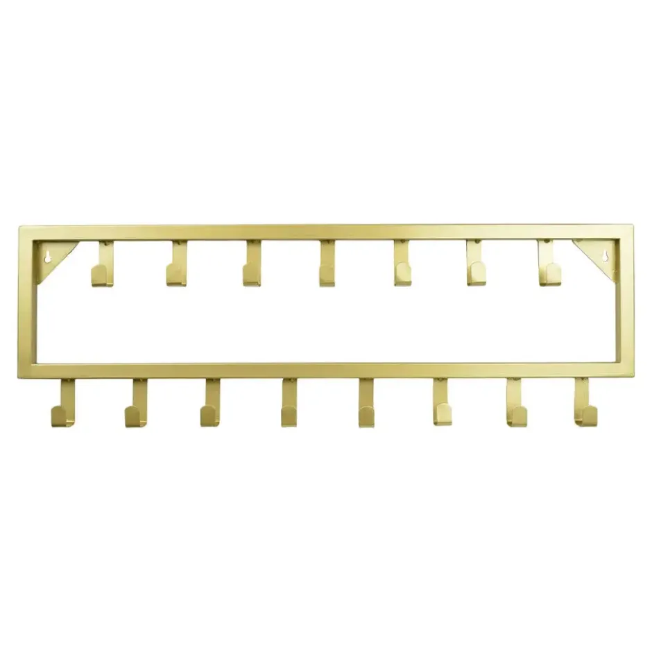 LOFT42 Bono Kapstok – Goud – Metaal – 15 haken - 80x26x4