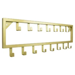 LOFT42 Bono Kapstok – Goud – Metaal – 15 haken - 80x26x4