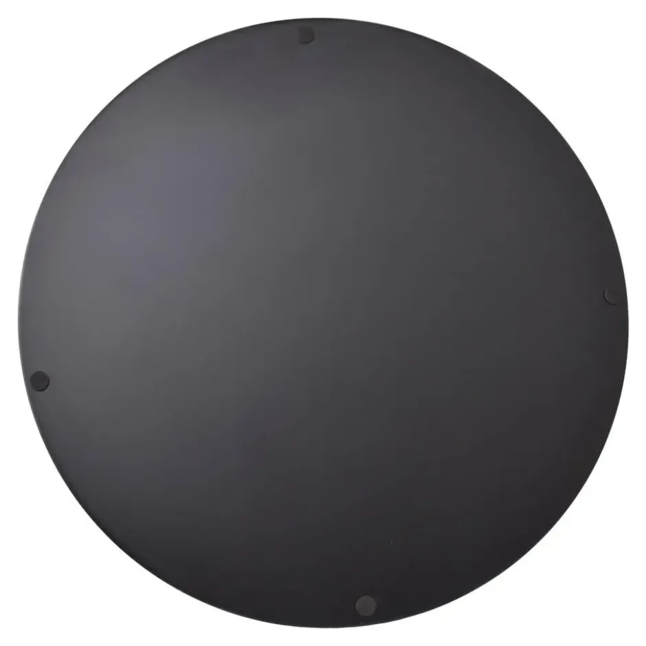 LOFT42 Brew Metalen rond Dienblad – Zwart – 60x60