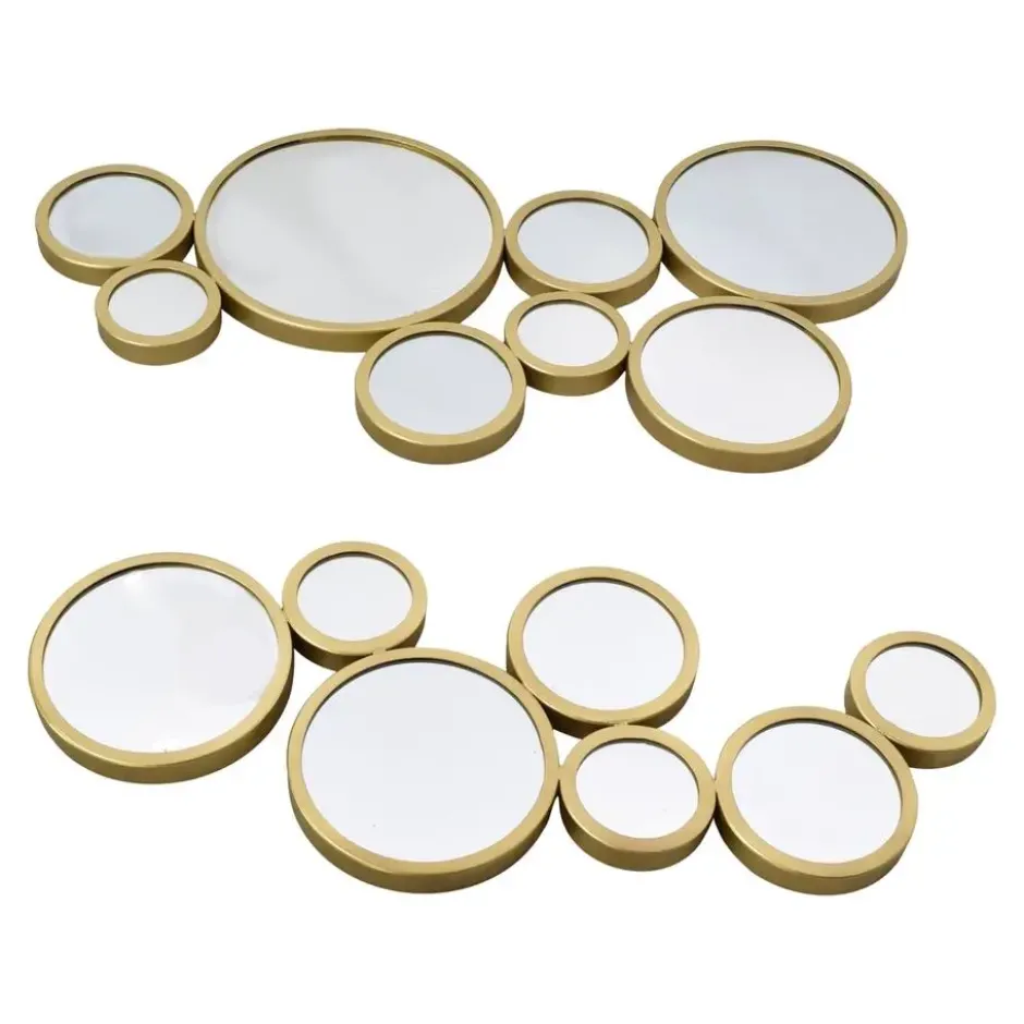 LOFT42 Bubbles Multi Spiegel - Metaal - Goud