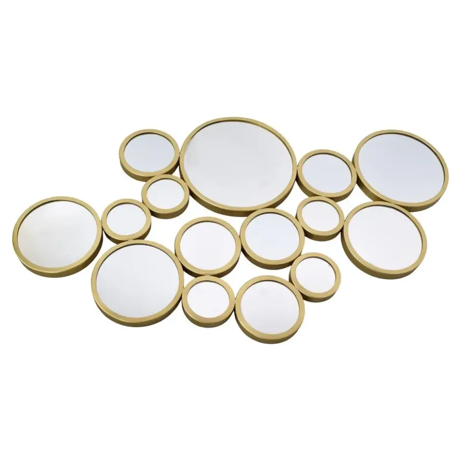 LOFT42 Bubbles Multi Spiegel - Metaal - Goud