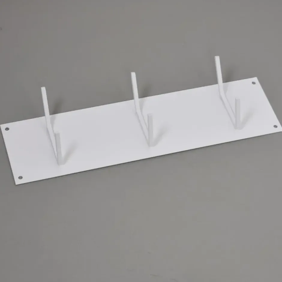 LOFT42 Factory Kapstok 5 Dubbele Haken - Metaal - Wit