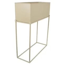 LOFT42 Flora Plantenbak Rechthoek - Metaal - Beige