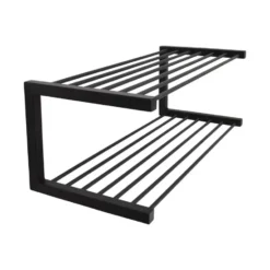 LOFT42 Hall wand schoenenrek - Metaal - Zwart