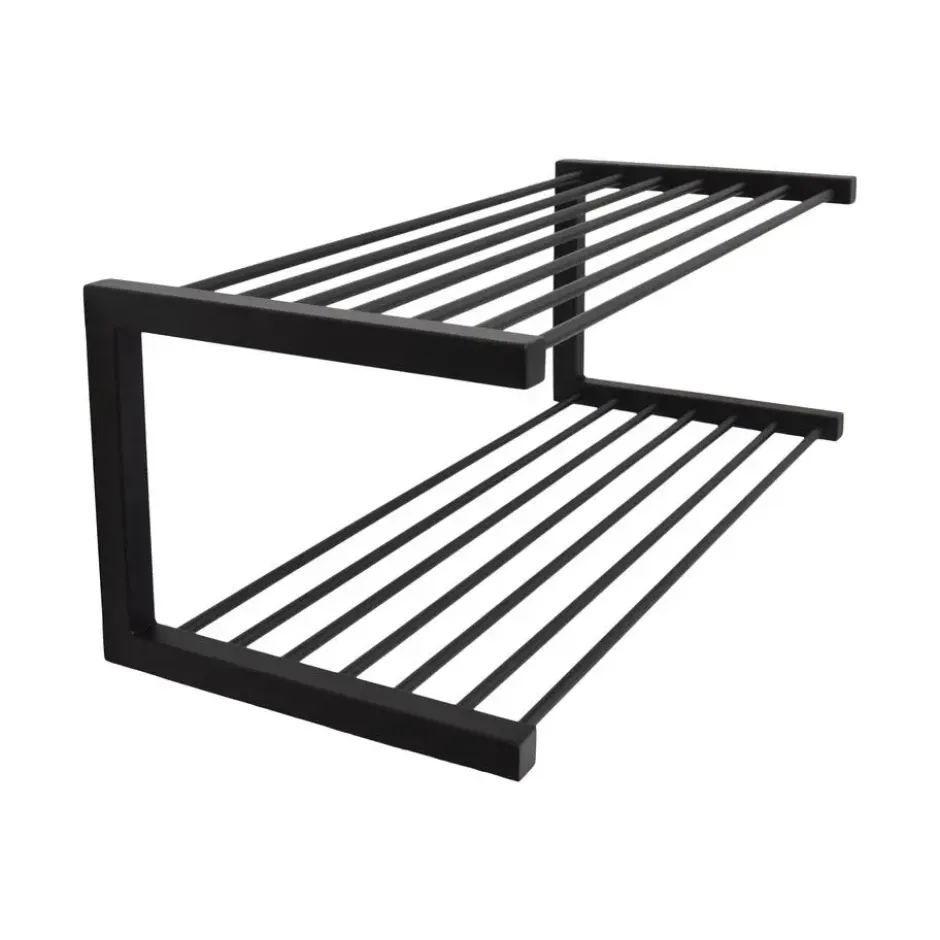 LOFT42 Hall wand schoenenrek - Metaal - Zwart