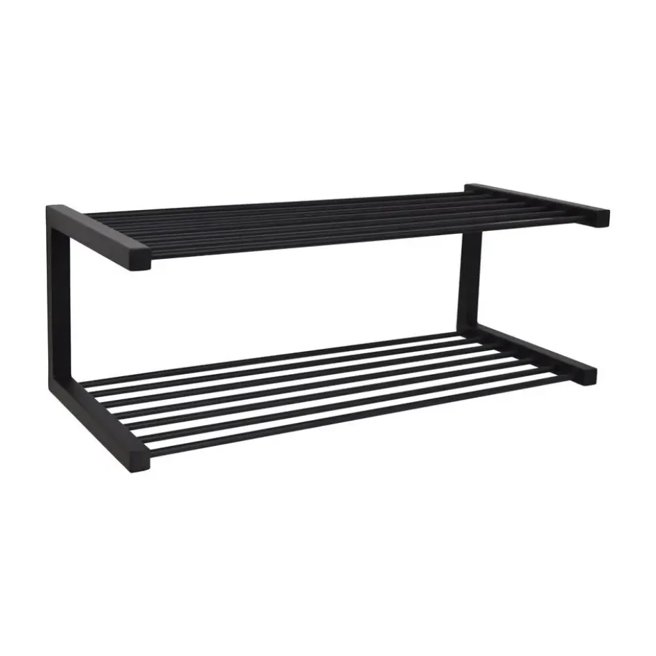 LOFT42 Hall wand schoenenrek - Metaal - Zwart
