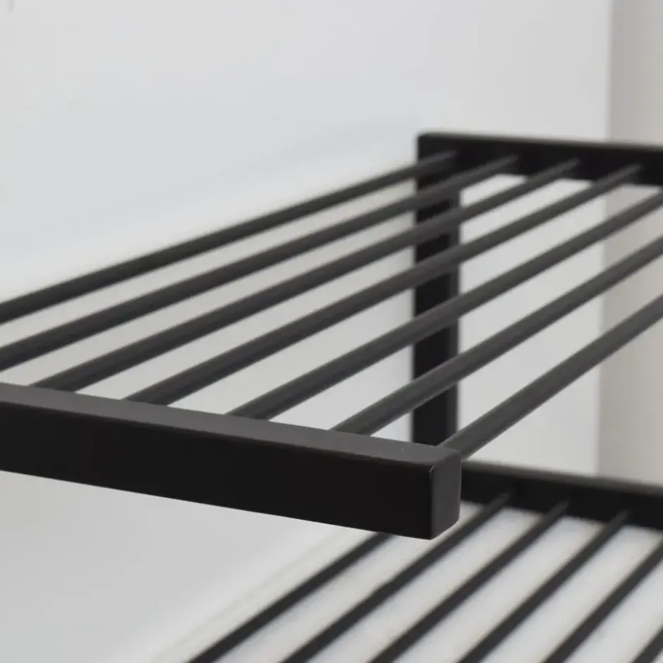LOFT42 Hall wand schoenenrek - Metaal - Zwart