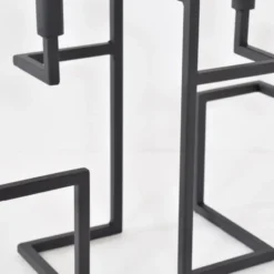 LOFT42 Hook Kandelaar - 5 Kaarsen - Metaal - Mat Zwart - 44x42x16