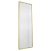 LOFT42 Industry Rectangle Spiegel - Metaal - antiek Messing - 120x40x4