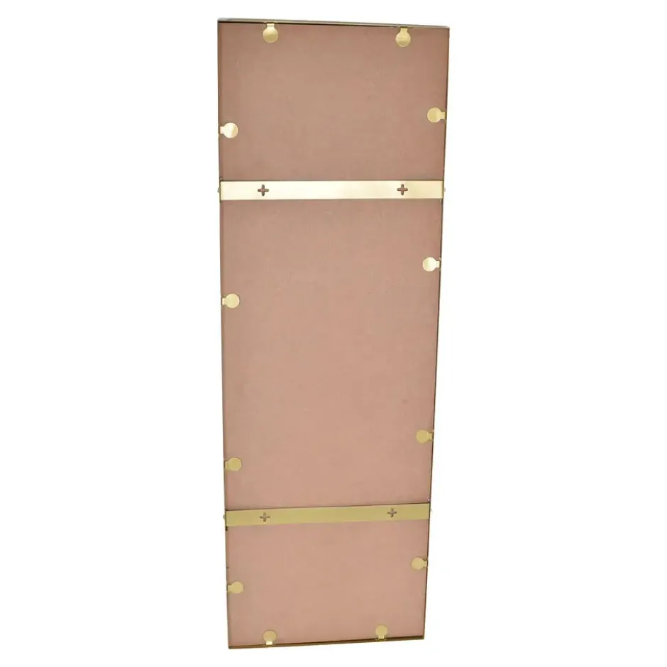 LOFT42 Industry Rectangle Spiegel - Metaal - antiek Messing - 120x40x4