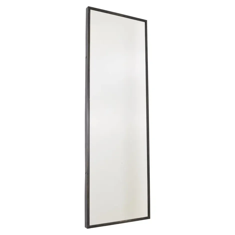 LOFT42 Industry Rectangle Spiegel - Metaal - antiek - 120x40x4