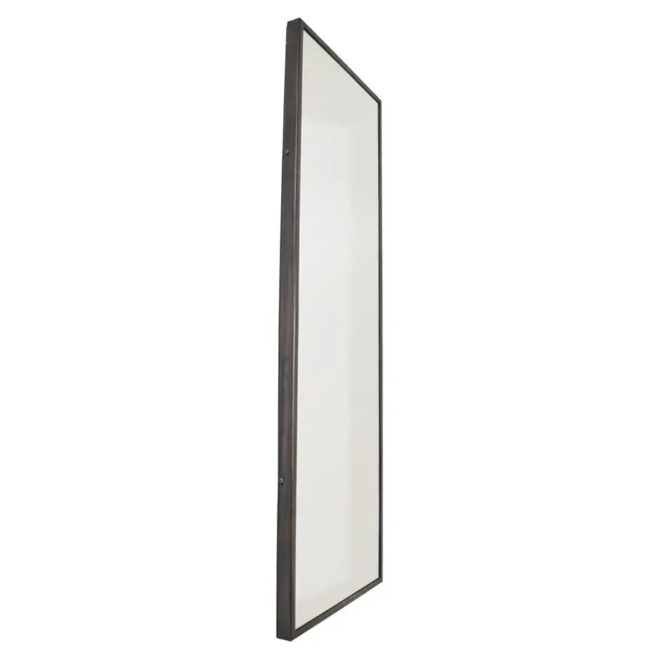 LOFT42 Industry Rectangle Spiegel - Metaal - antiek - 120x40x4