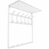 LOFT42 Kapstok Jaimy - Wit – Metaal – 6 dubbele haken - 80x80x30