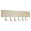 LOFT42 Mula Wandkapstok - 61x19x6 - Beige - Metaal - 6 haken