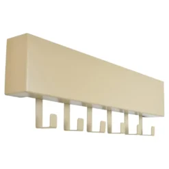 LOFT42 Mula Wandkapstok - 61x19x6 - Beige - Metaal - 6 haken