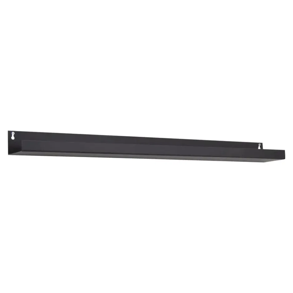 LOFT42 Picca Fotoplank - Metaal - Mat Zwart - 6x80x11