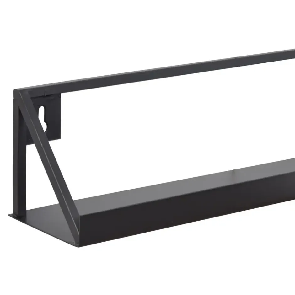 LOFT42 Pictured Fotoplank - Metaal - Mat Zwart - 8x110x8