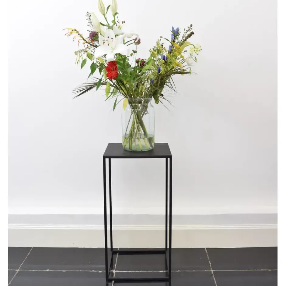 LOFT42 Pillar Plantenzuil Small - Metaal - Mat Zwart - 70x36x36