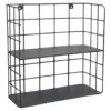LOFT42 Racky Wandrek Vierkant - Metaal - Mat Zwart - 42x42x17