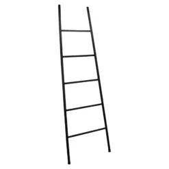 LOFT42 Trap Decoratie Ladder - Metaal - Mat Zwart - 160x50x4
