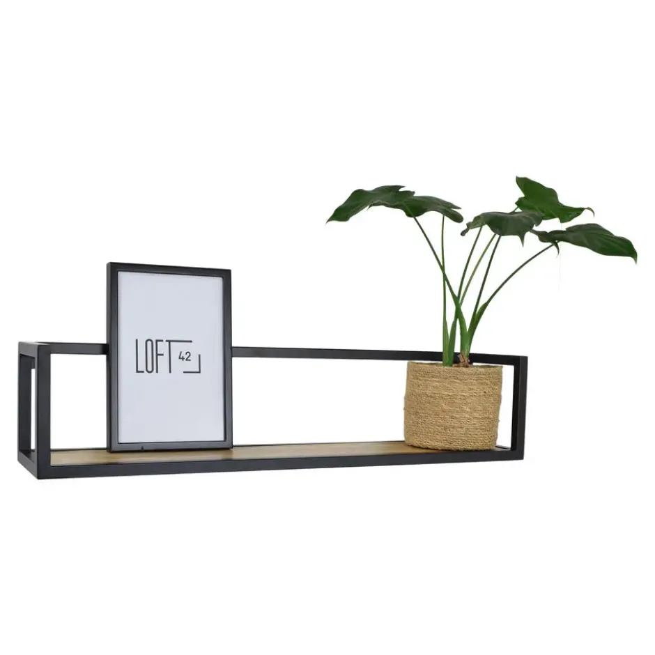 LOFT42 Vegas Wandplank - Mangohout - 90x20x20