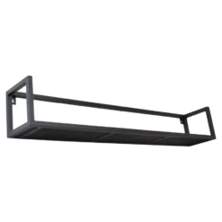 LOFT42 Vegas Wandplank XL - Zwart- 120x20x20