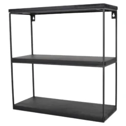 LOFT42 Wally Wandrek met Zwart Mangohout - Metaal - 45x45x18