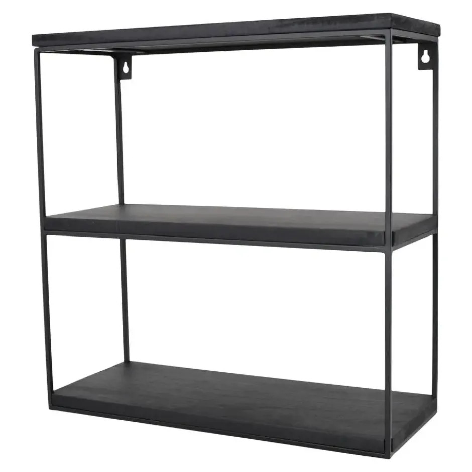 LOFT42 Wally Wandrek met Zwart Mangohout - Metaal - 45x45x18