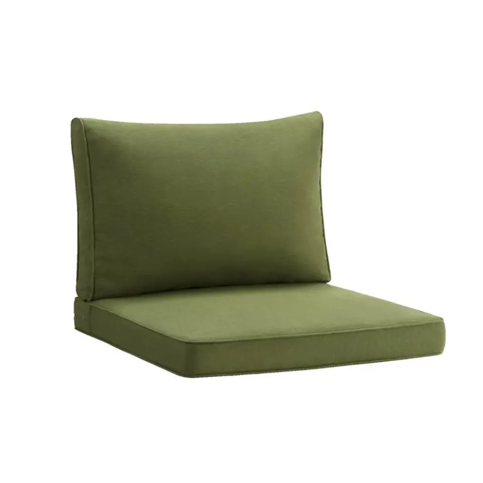 Loungekussen Brest zit - donkergroen - 60x60 cm