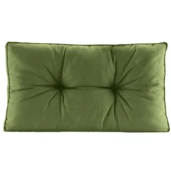 Loungekussen Florence rug - donkergroen - 73x43 cm