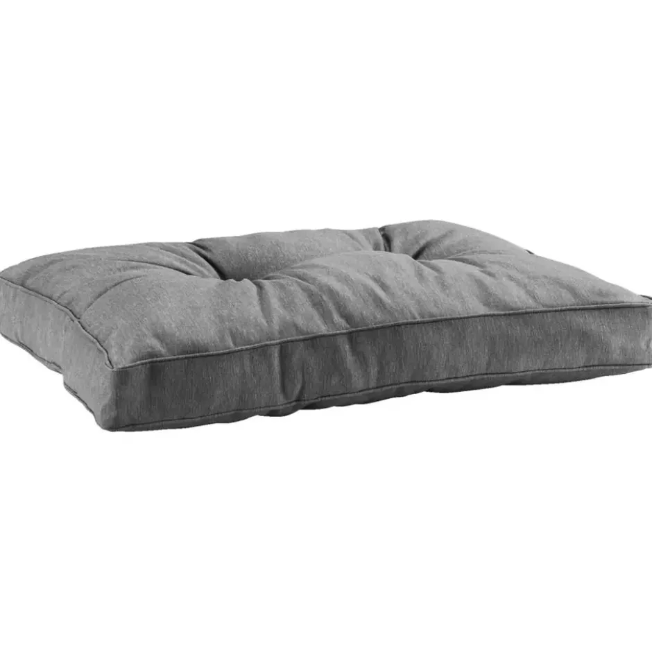 Loungekussen Florence rug - grijs - 60x43 cm