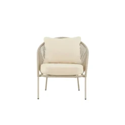 Loungestoel Beige - Lindos - Set van 2