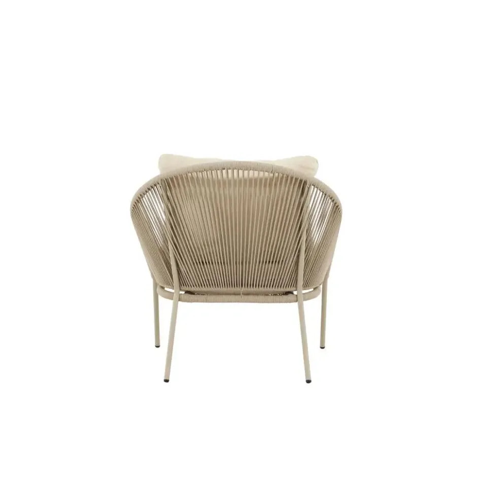 Loungestoel Beige - Lindos - Set van 2