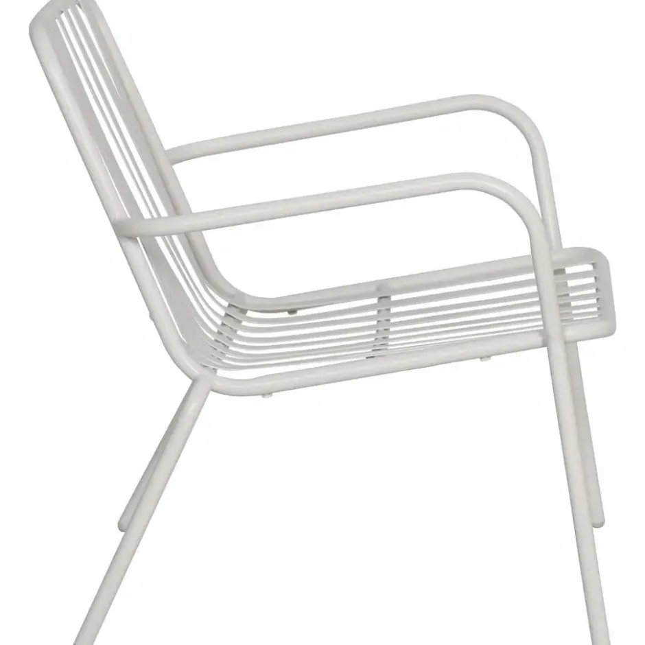 Loungestoel Vence - zand - 68x65x65 cm