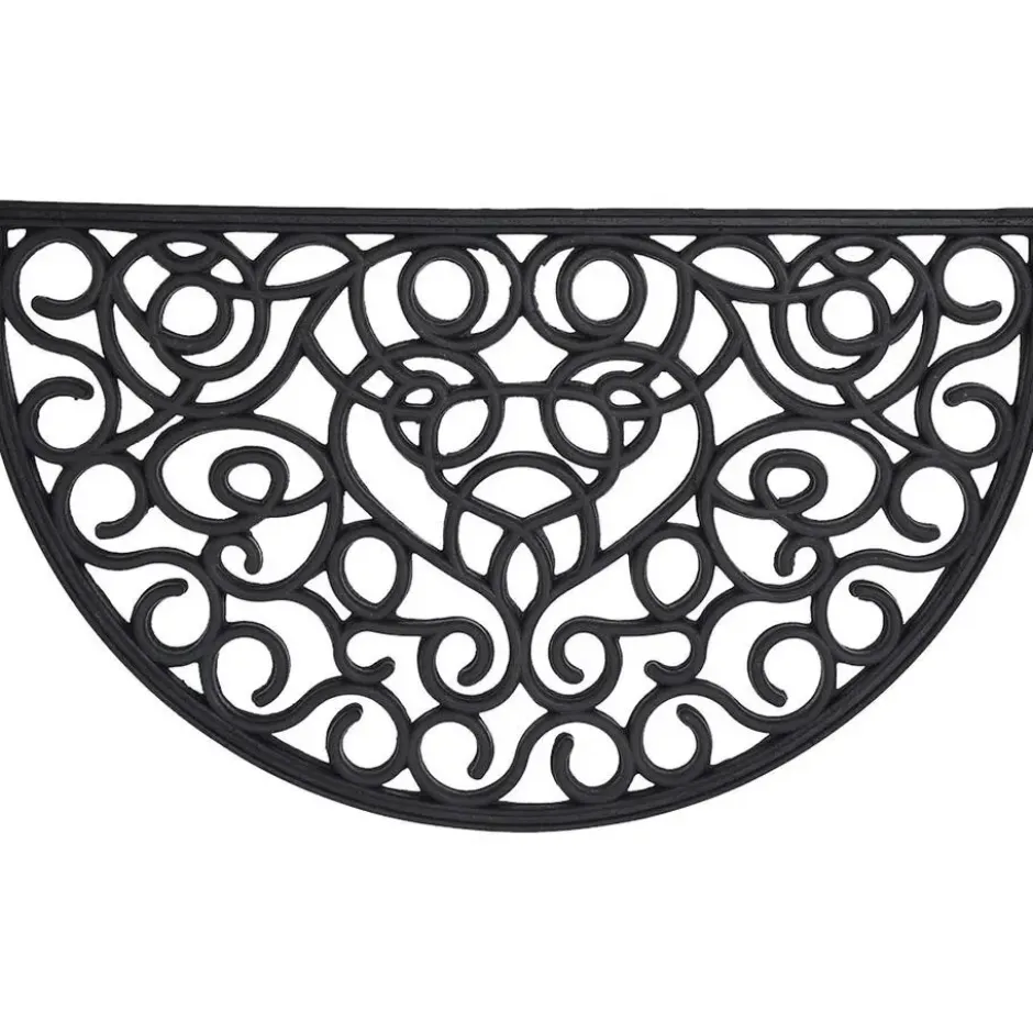 Luance Cozy Step Deurmat - anti slip - half maan - 75 x 45 cm