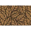 Luance Deurmat - anti slip - rechthoek - bladeren - 75 x 45 cm