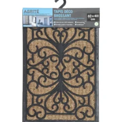 Luance Warm Welcome Deurmat - anti slip - rechthoek - 60 x 40 cm