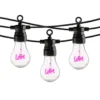 Luca Lighting Love LED Lichtsnoer Buiten - L450 cm - Roze