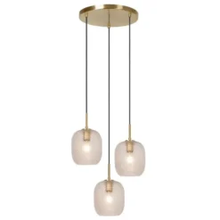 Lucide ALICENT Hanglamp - Mat Goud / Messing