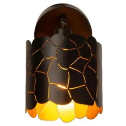 Lucide ALMELO Wandspot - Zwart